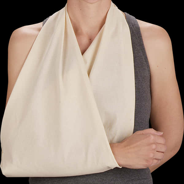 Arm Sling Support Bandage PNG image