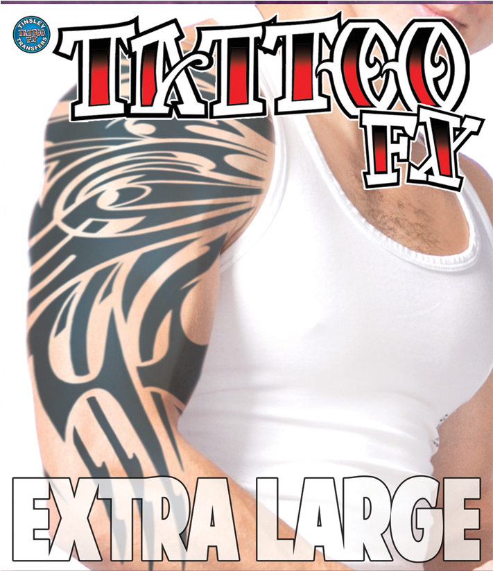 Arm Tattoo Transfer Advert PNG image