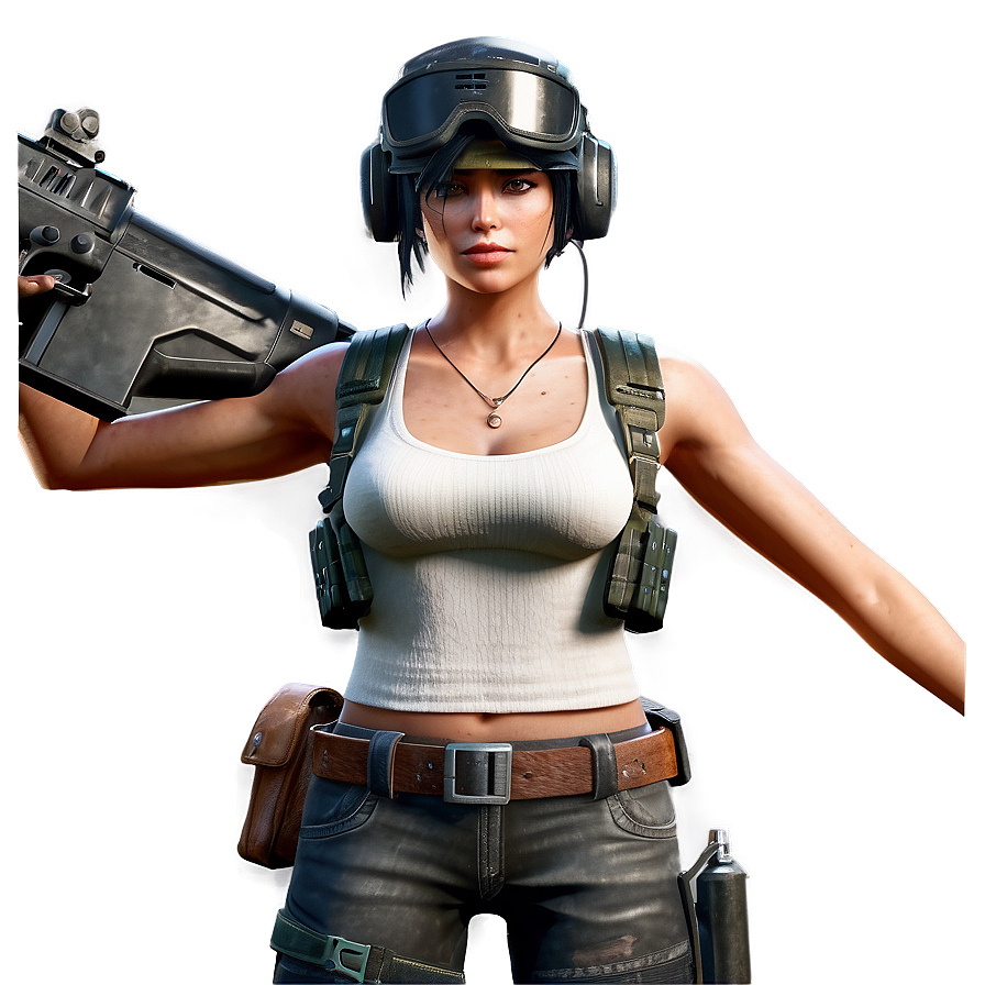 Armed Pubg Character Png 06262024 PNG image