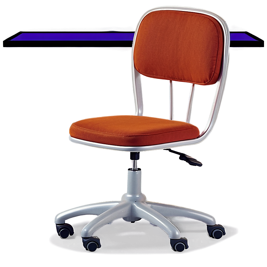 Armless Desk Chair Png Fiv PNG image