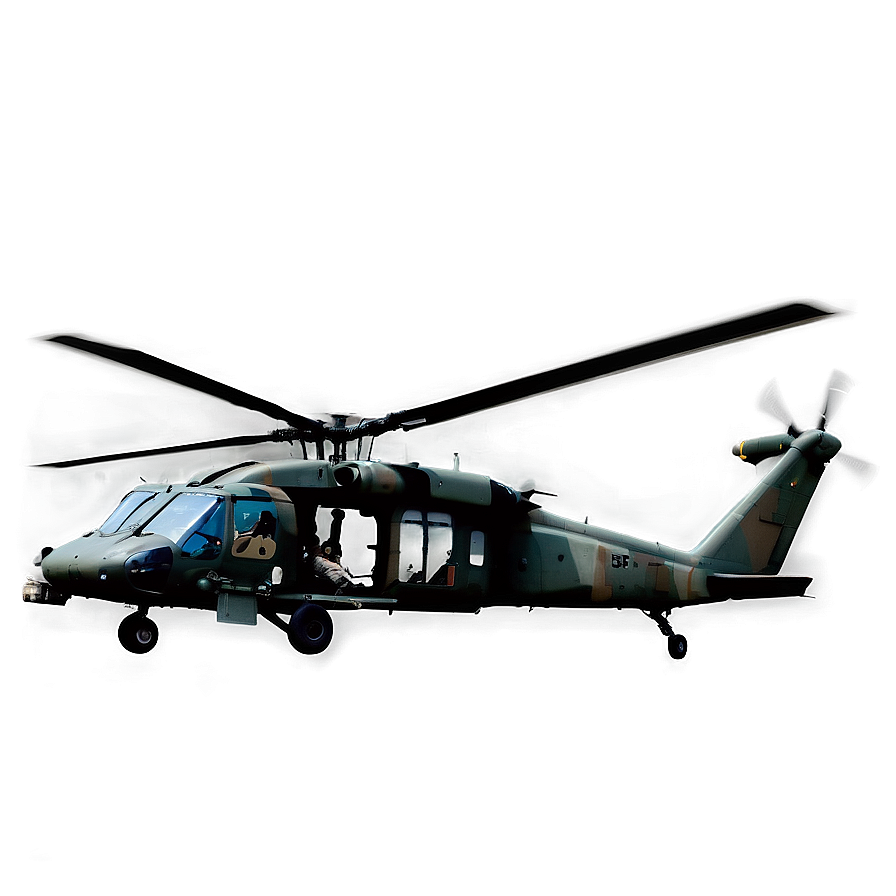 Army Black Hawk Helicopter Png Rgt PNG image