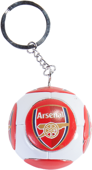 Arsenal Football Keychain PNG image