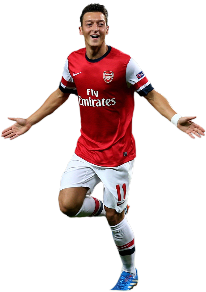 Arsenal Player Celebration PNG image
