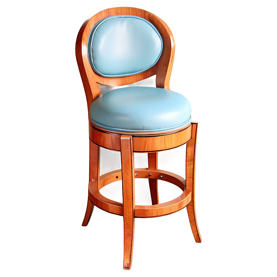 Art Deco Barstool Png Iwa PNG image