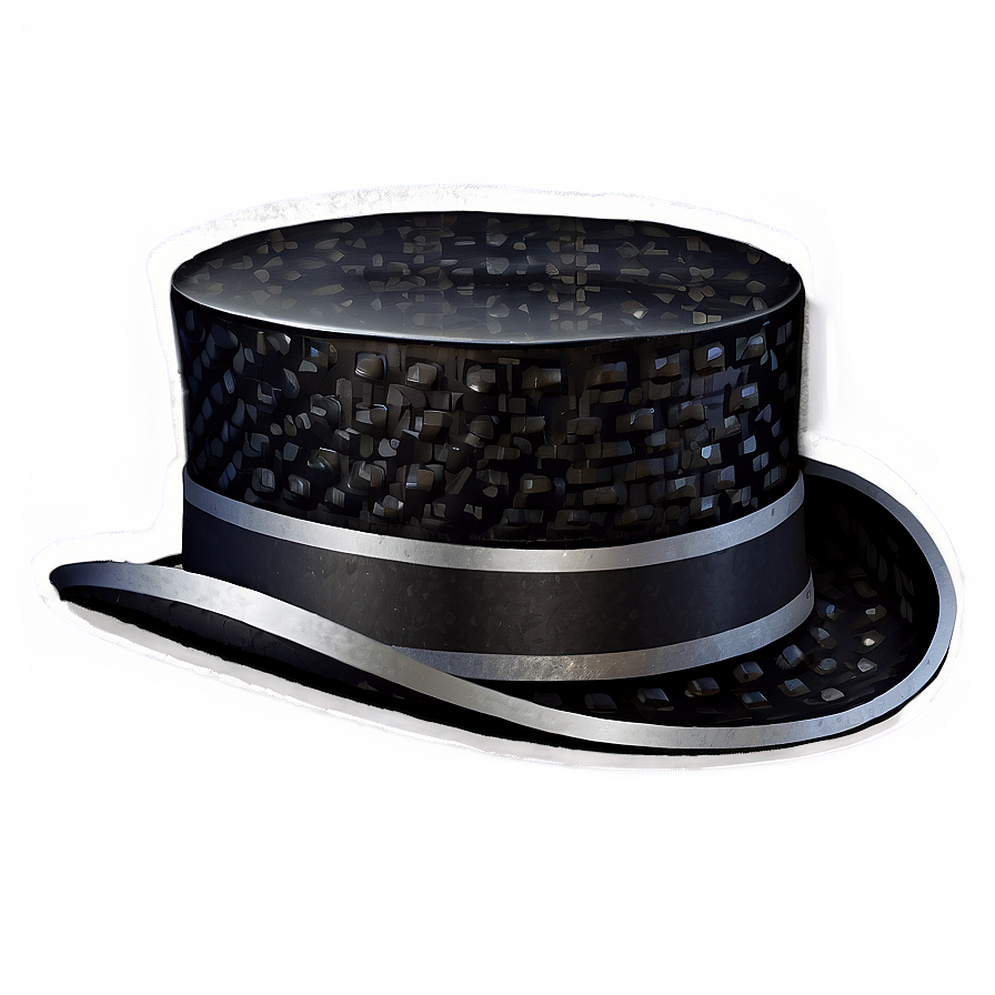Art Deco Inspired Top Hat Png 21 PNG image