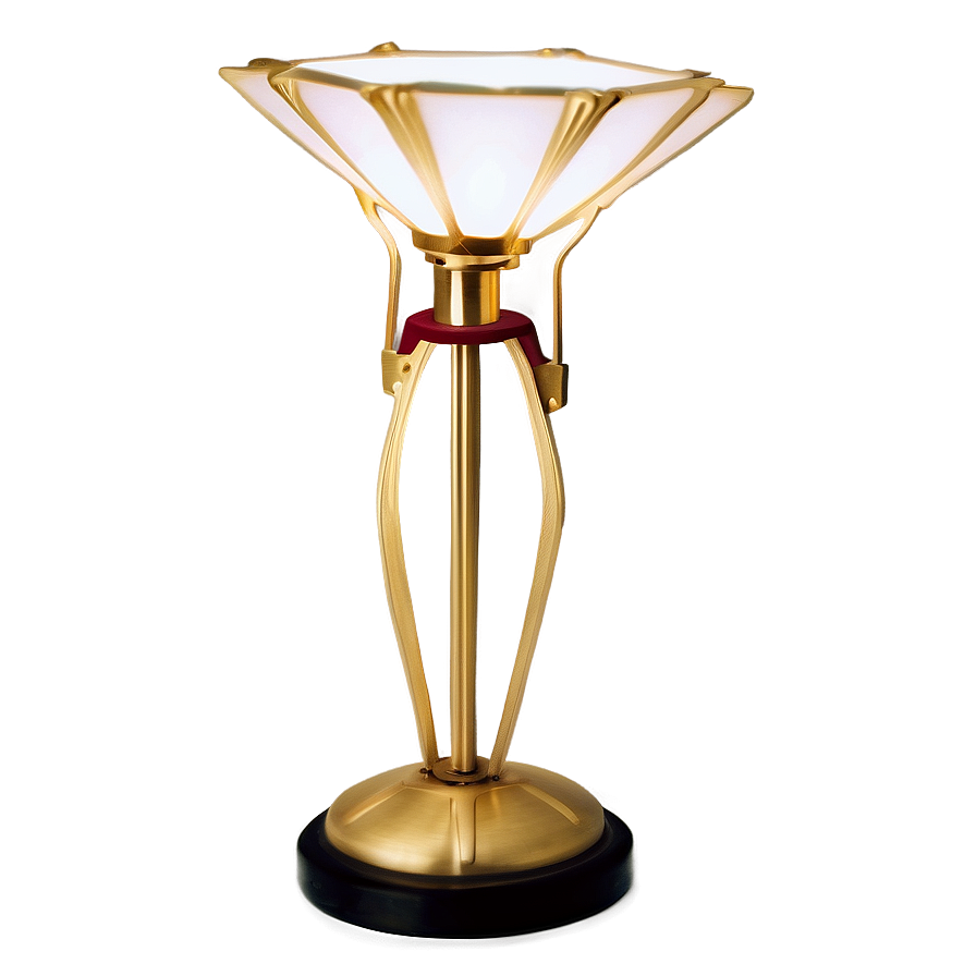 Art Deco Lamp Png 05252024 PNG image