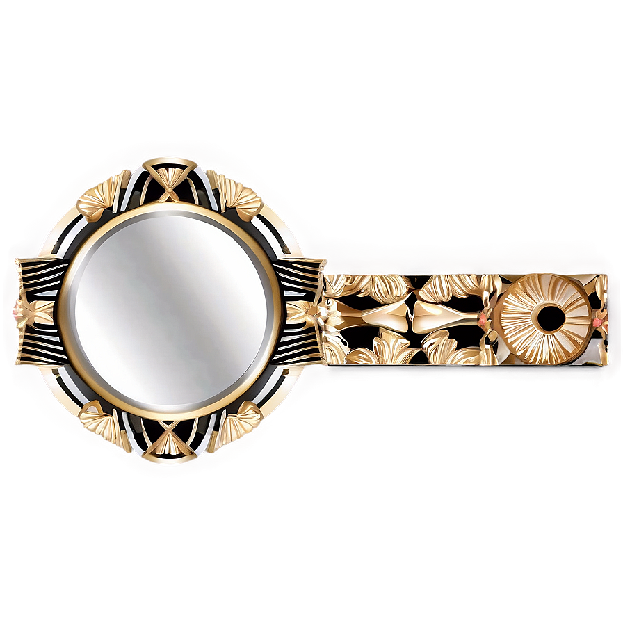 Art Deco Mirror Frame Png 31 PNG image