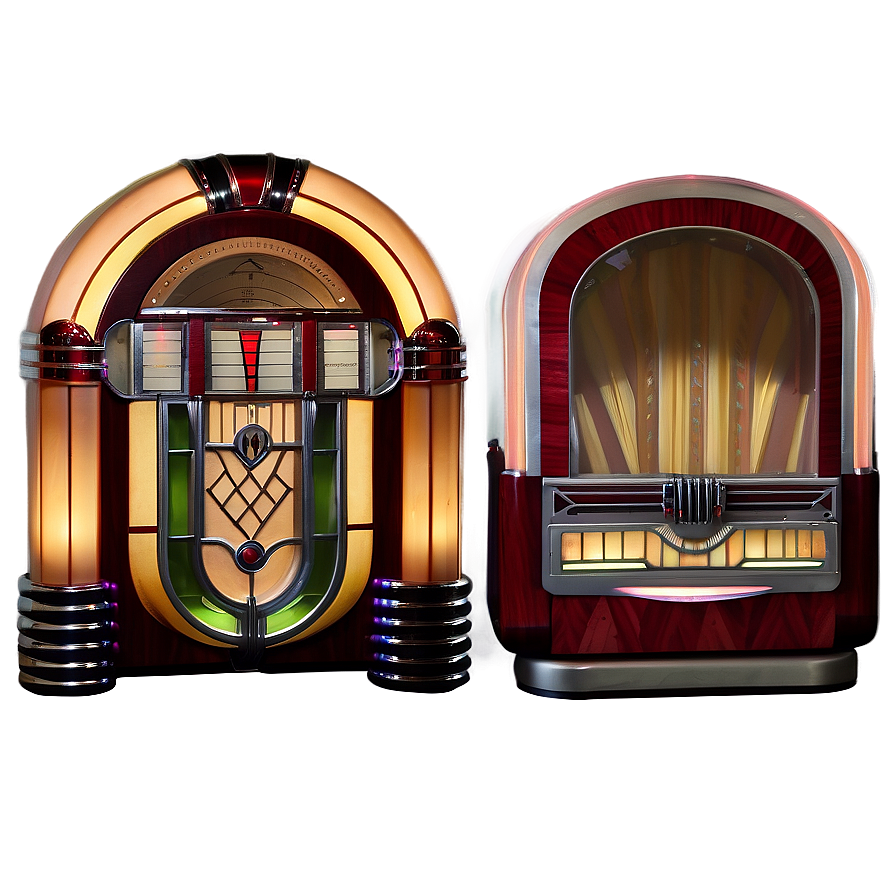 Art Deco Style Jukebox Png Yje PNG image