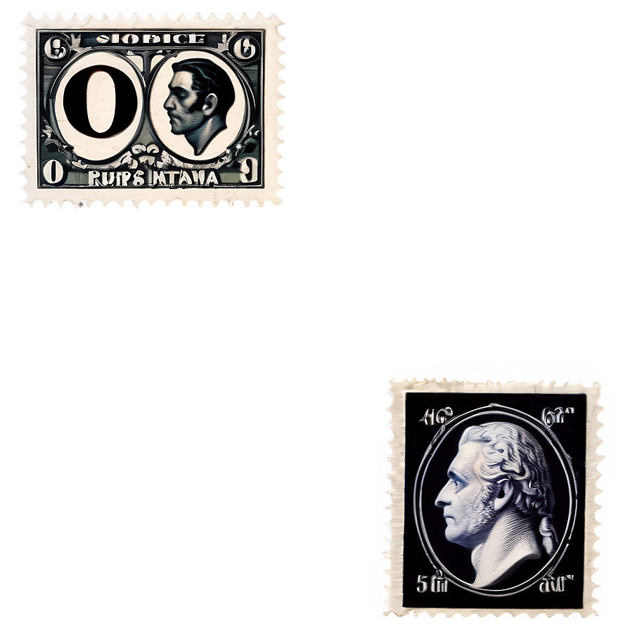 Art Movements Postage Stamp Png 58 PNG image