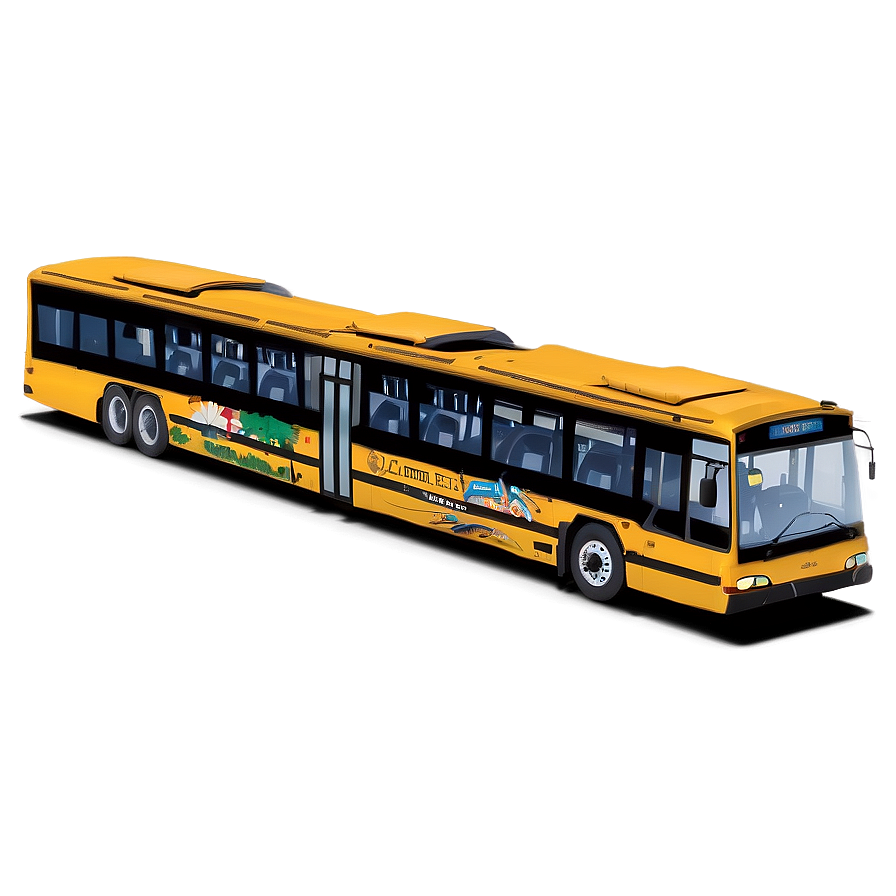 Articulated Bus Png Okm PNG image