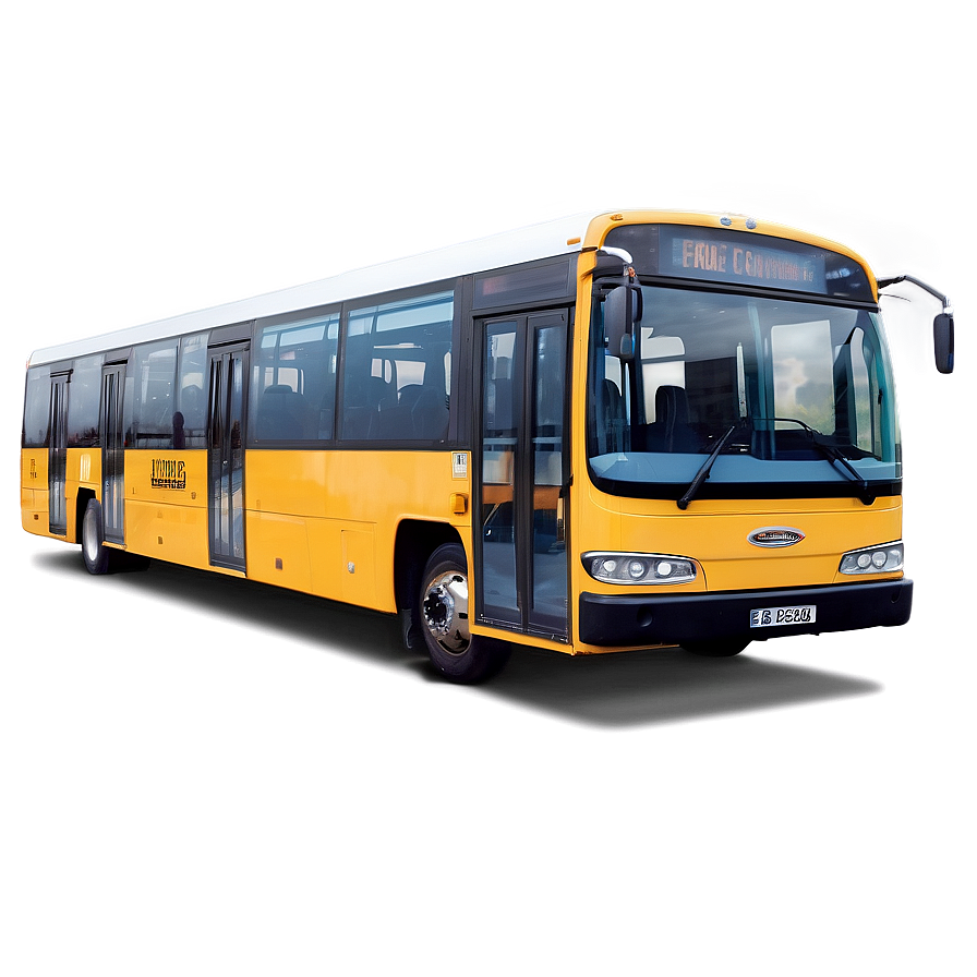 Articulated Bus Png Yjy19 PNG image