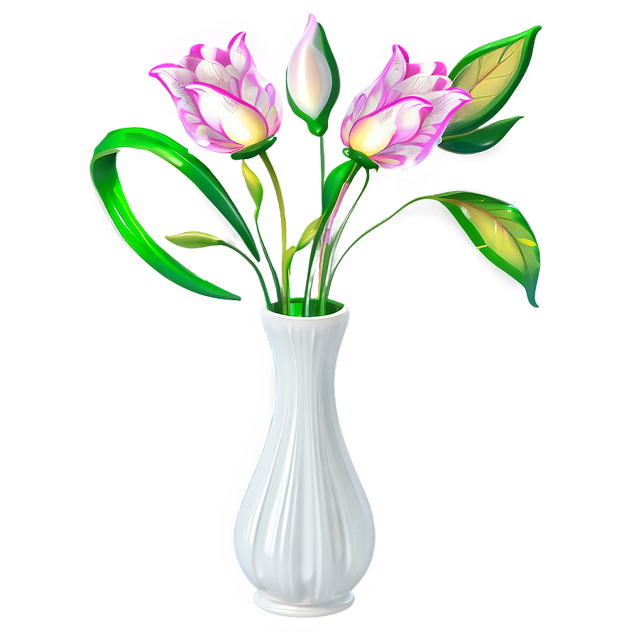 Artificial Flowers In Vase Png 45 PNG image