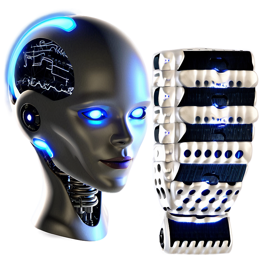 Artificial Intelligence Robot Png 05212024 PNG image