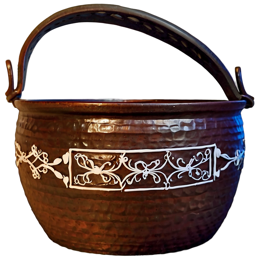 Artisan Crafted Cooking Pot Png 8 PNG image