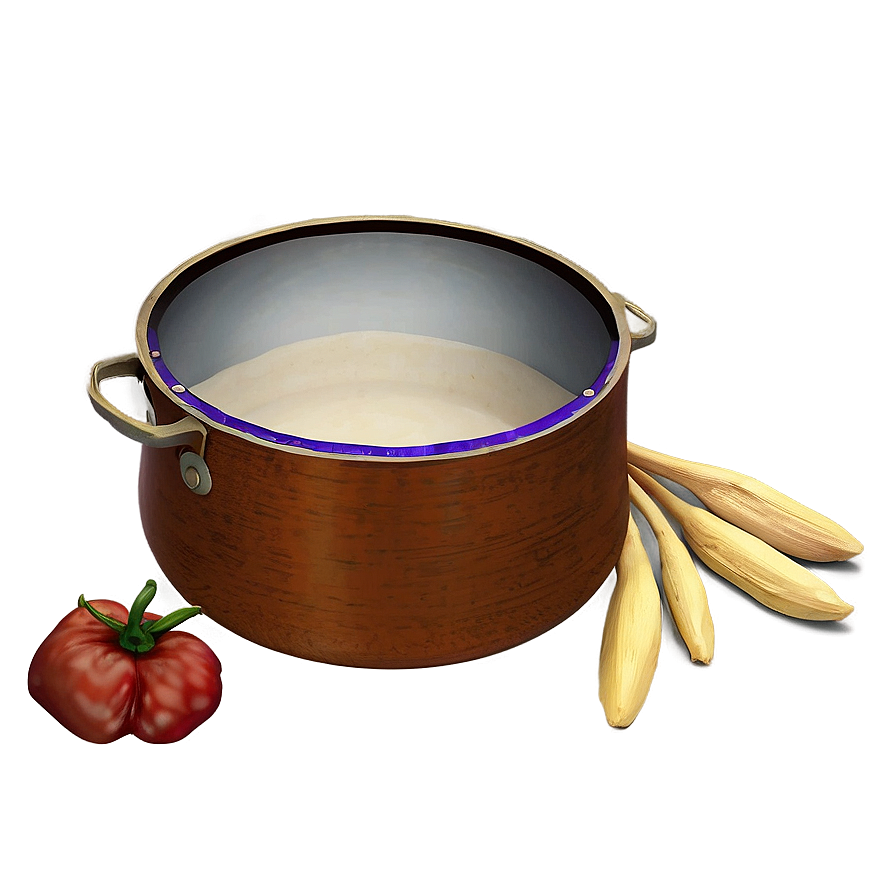 Artisan Crafted Cooking Pot Png Ihb87 PNG image