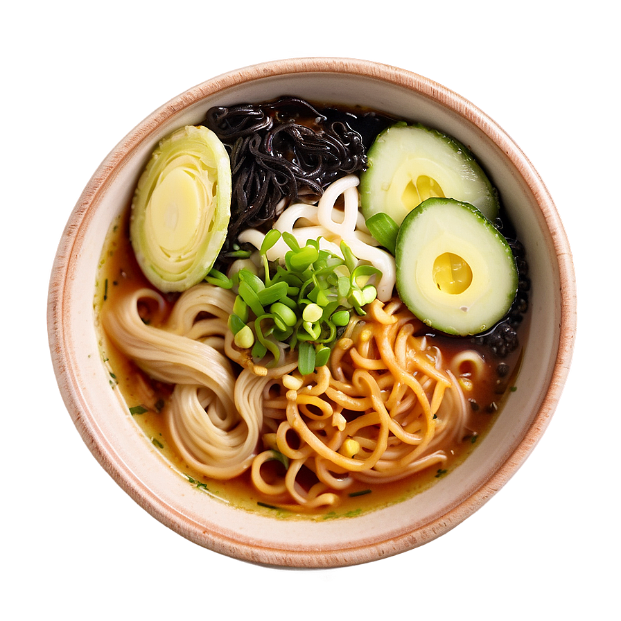 Artisanal Ramen Bowl Png Hjt PNG image