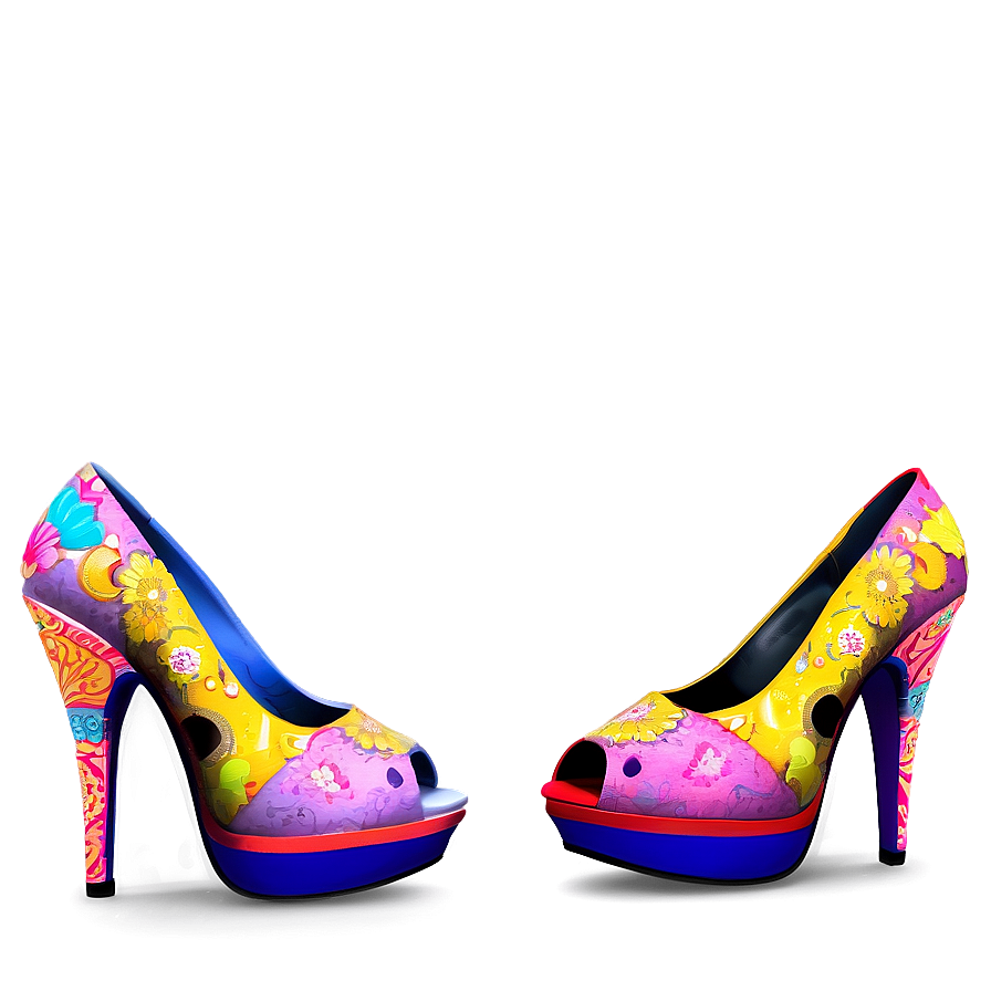 Artistic Abstract Heels Png Sbm PNG image