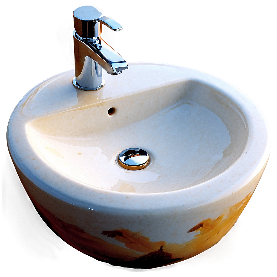 Artistic Bathroom Sink Png Sdi PNG image