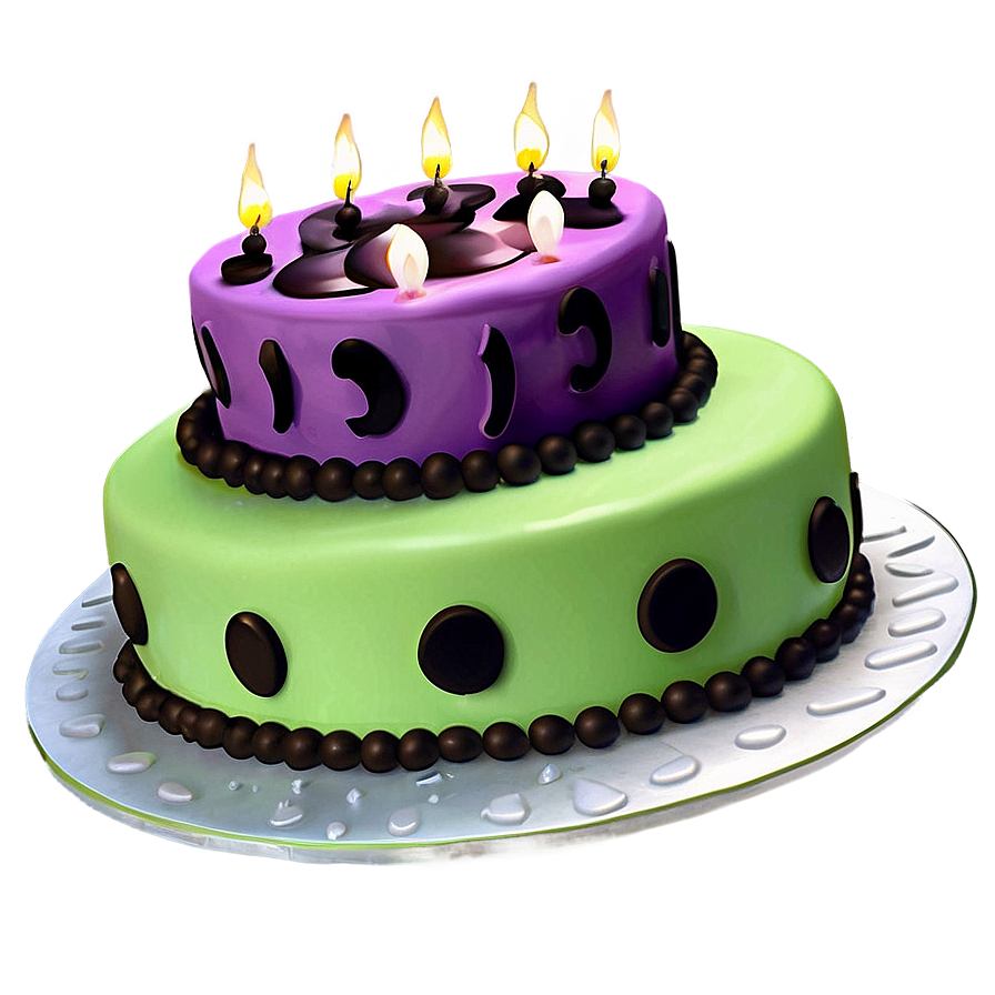 Artistic Birthday Cake Png 44 PNG image
