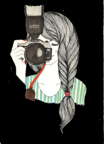 Artistic_ Camera_ Obscura_ Illustration PNG image