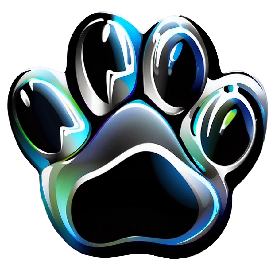 Artistic Cat Paw Illustration Png 73 PNG image