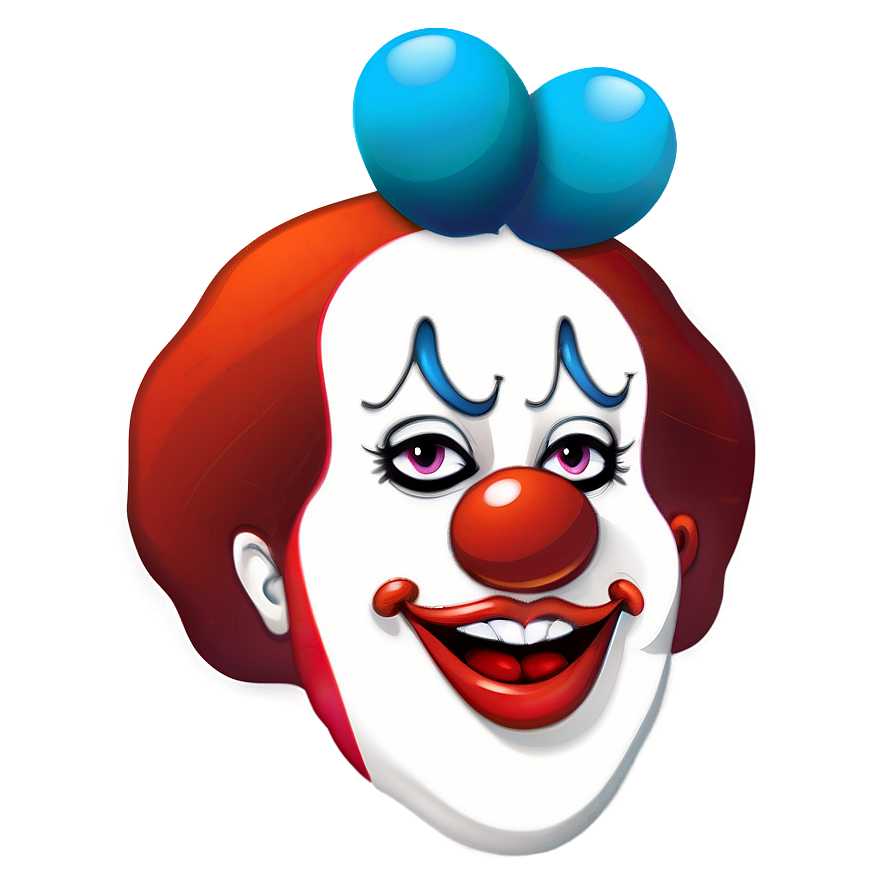 Artistic Clown Emoji Png 05252024 PNG image