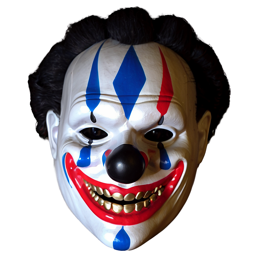 Artistic Clown Mask Png 06212024 PNG image