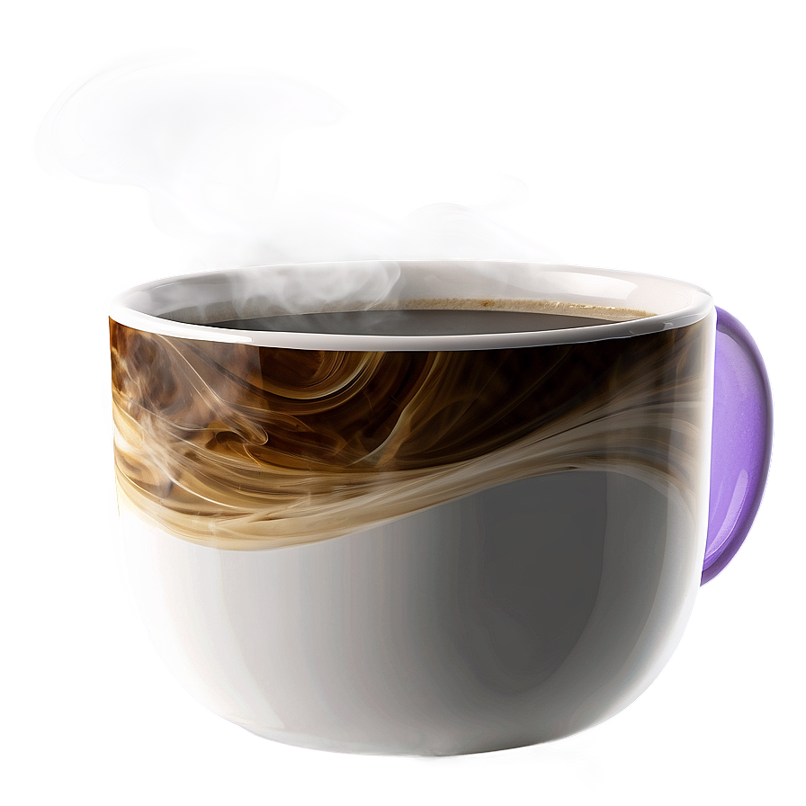 Artistic Coffee Smoke Concept Png 06262024 PNG image