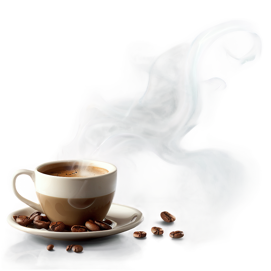 Artistic Coffee Smoke Concept Png 71 PNG image