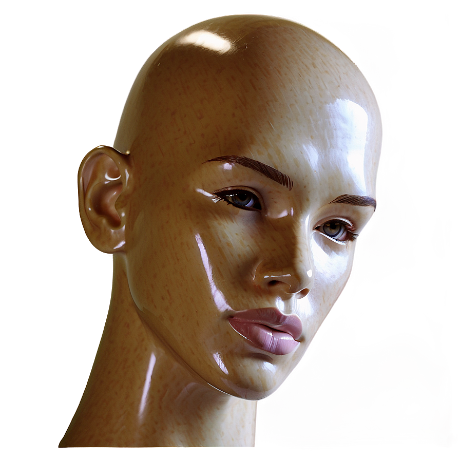 Artistic Drawing Mannequin Head Png Cyo PNG image