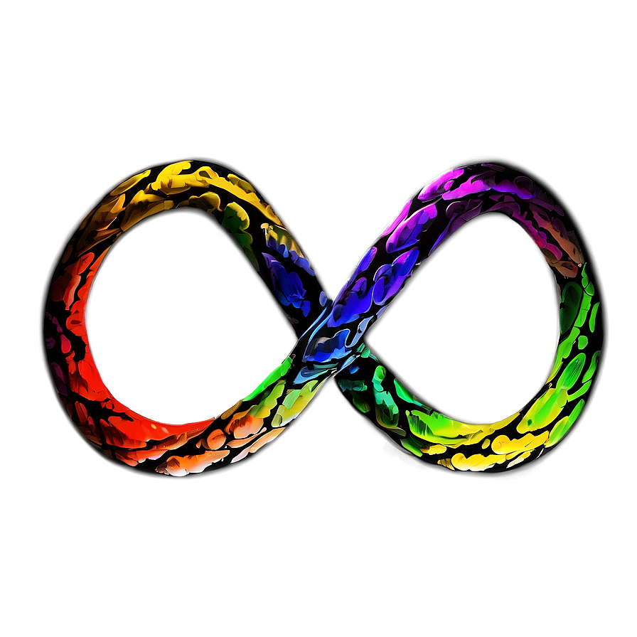 Artistic Infinity Sign Artwork Png 06282024 PNG image