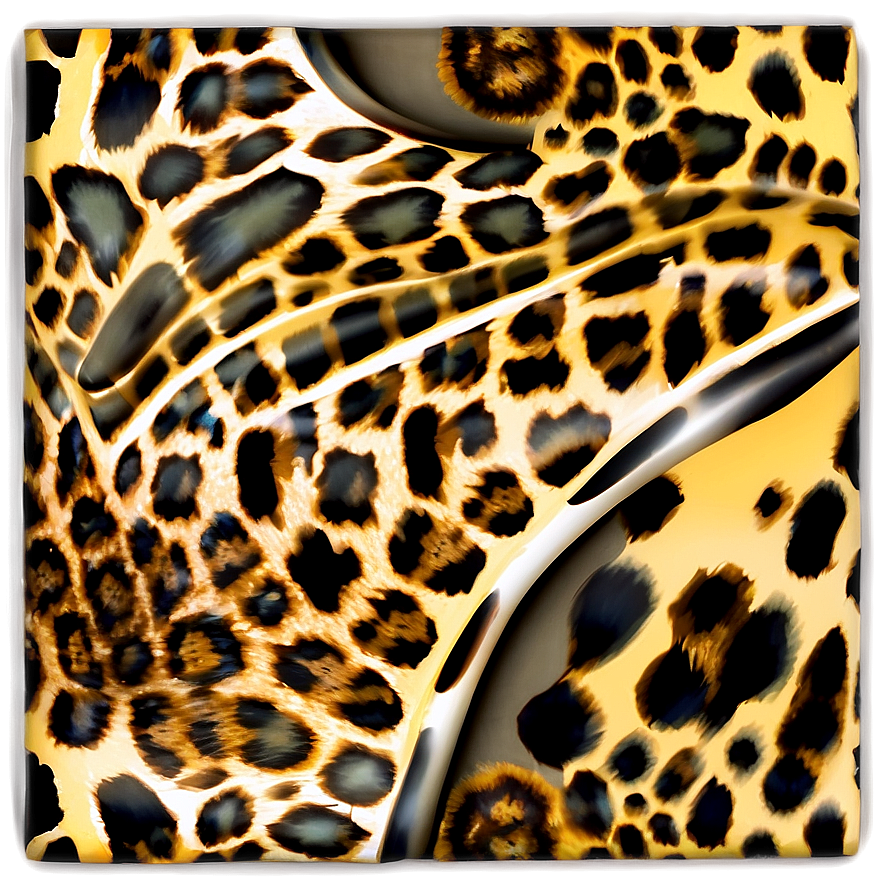 Artistic Leopard Pattern Png 05212024 PNG image