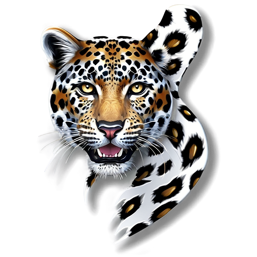 Artistic Leopard Pattern Png 87 PNG image