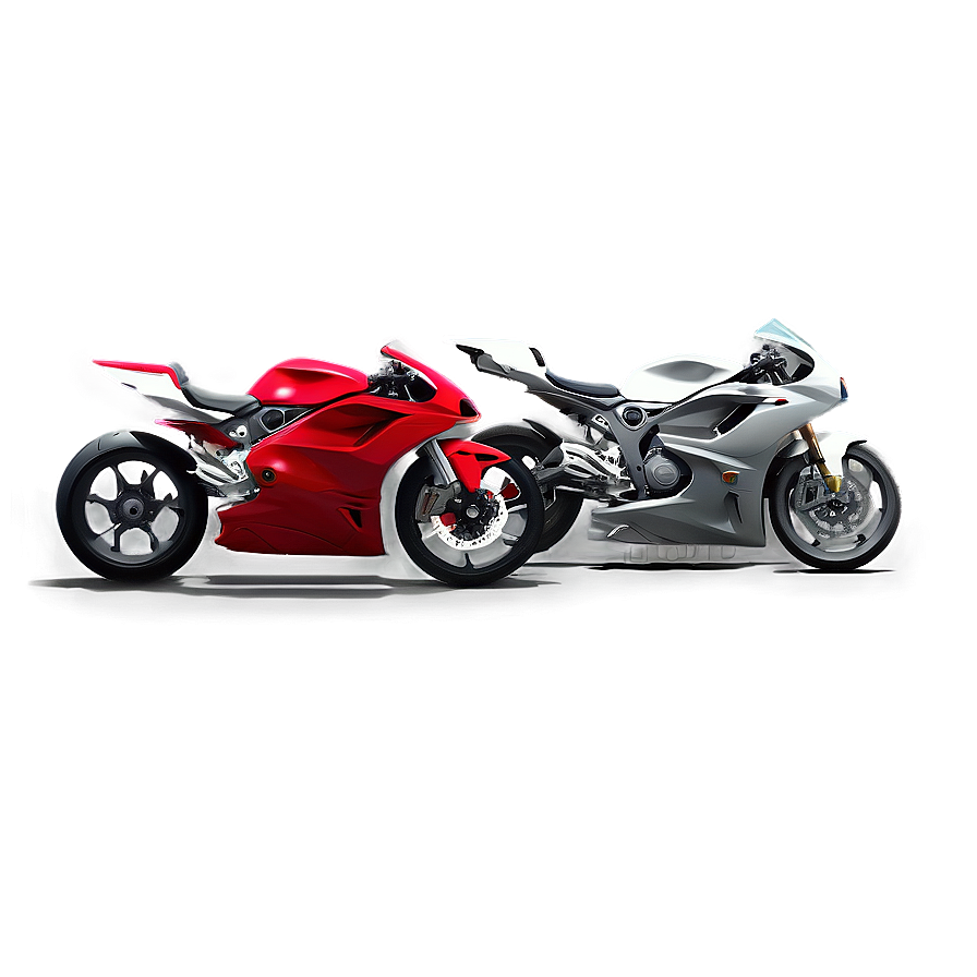 Artistic Motorcycle Sketch Png 87 PNG image
