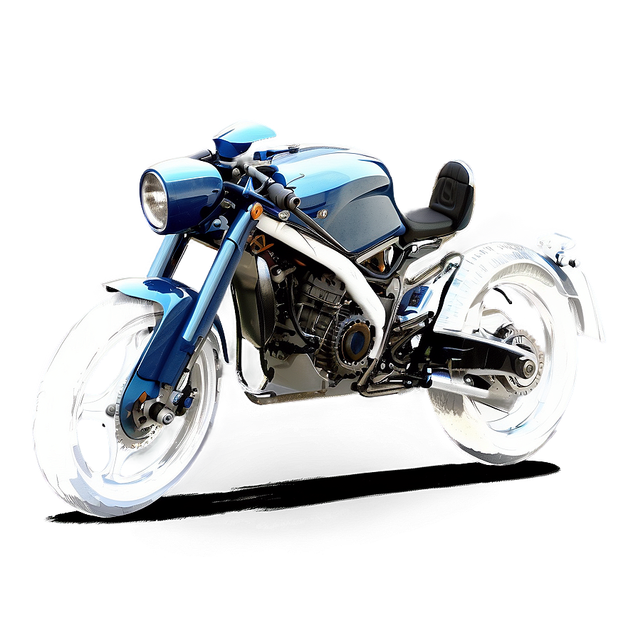 Artistic Motorcycle Sketch Png Lty PNG image