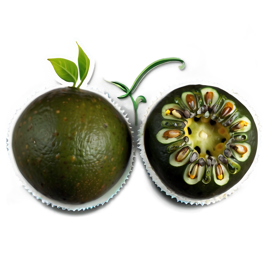 Artistic Passion Fruit Arrangement Png Fxh65 PNG image