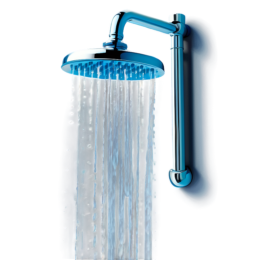 Artistic Shower Water Splash Png 1 PNG image