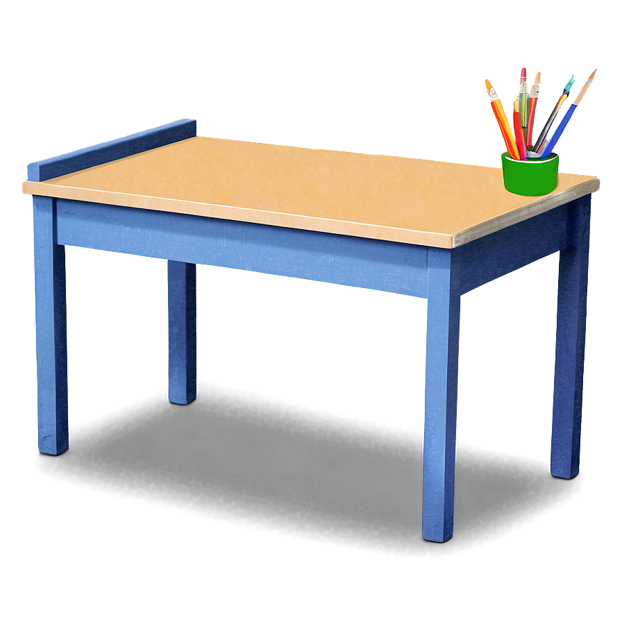 Artistic Student Desk Png 38 PNG image