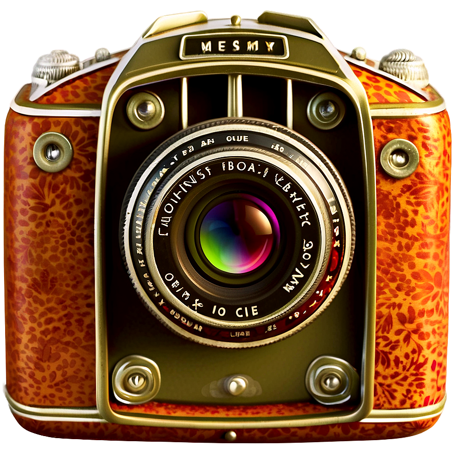 Artistic Vintage Camera Png 06212024 PNG image