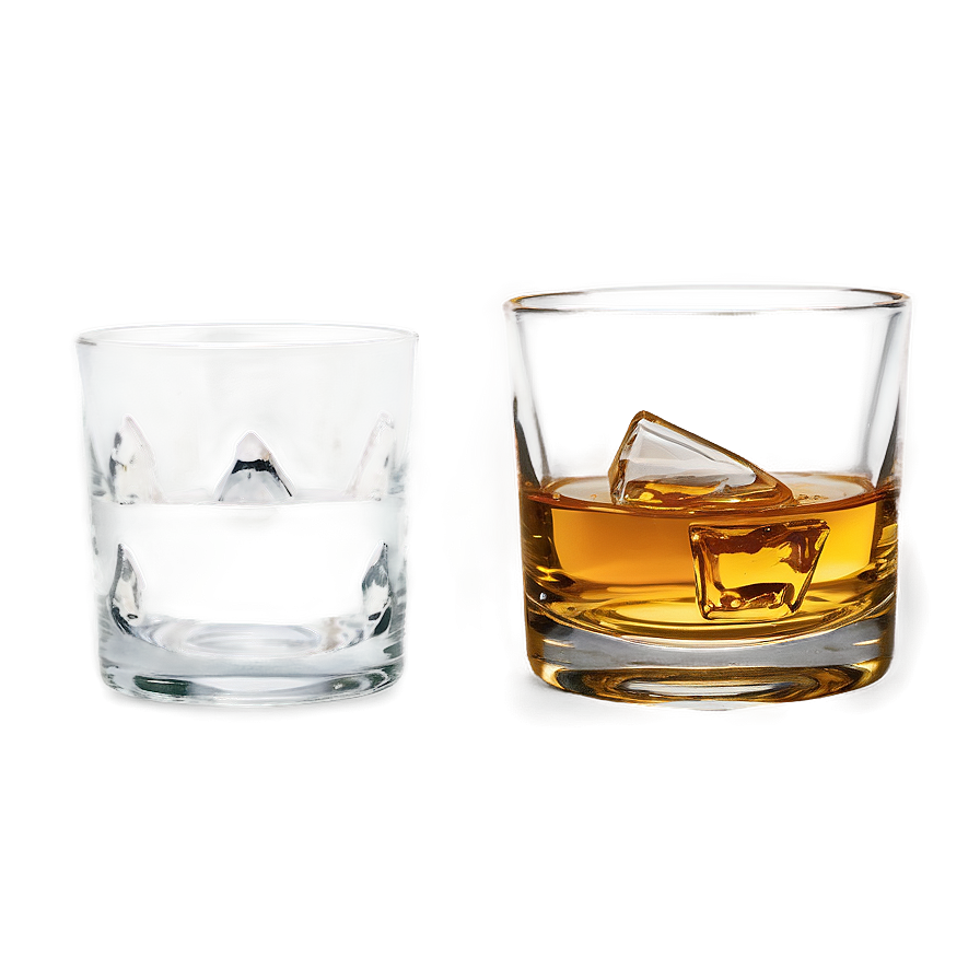 Artistic Whiskey Glass Png Dco17 PNG image