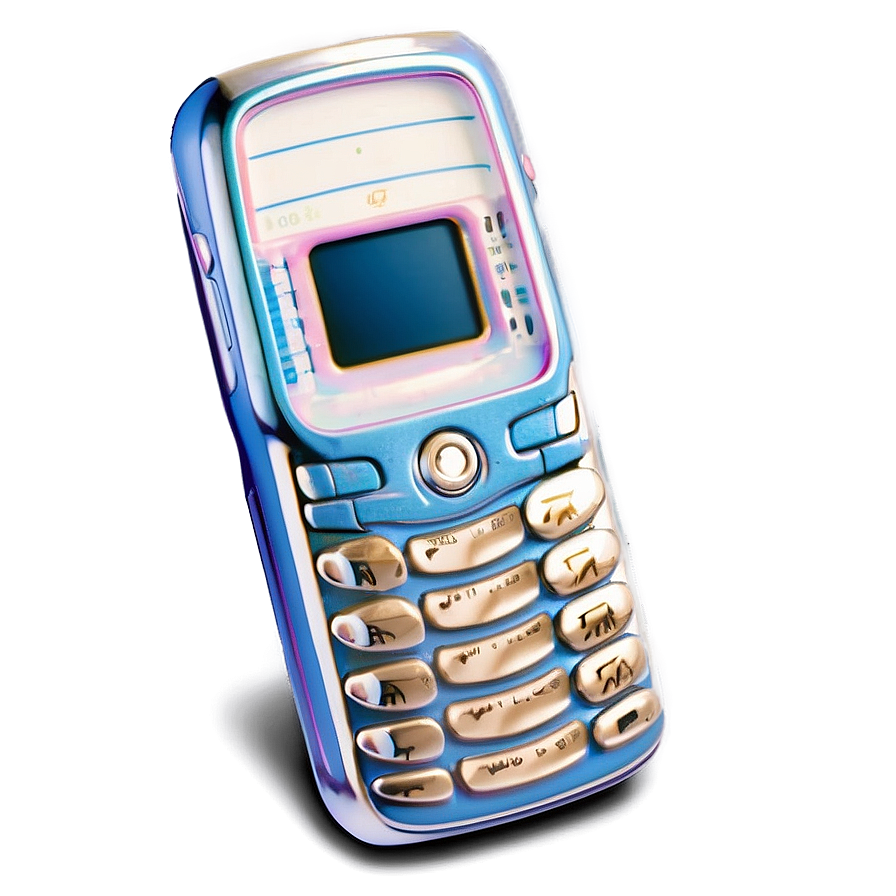 Artistic Y2k Phone Design Png Ltq PNG image