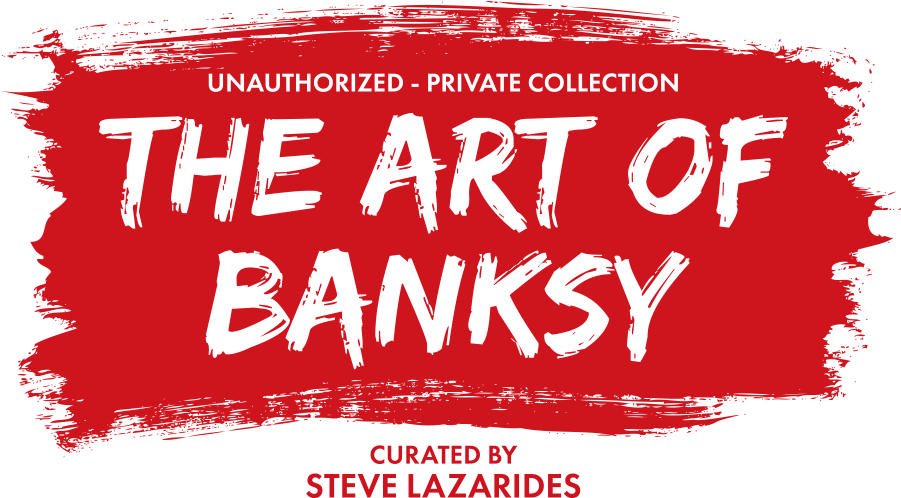 Artof Banksy Exhibition Poster PNG image