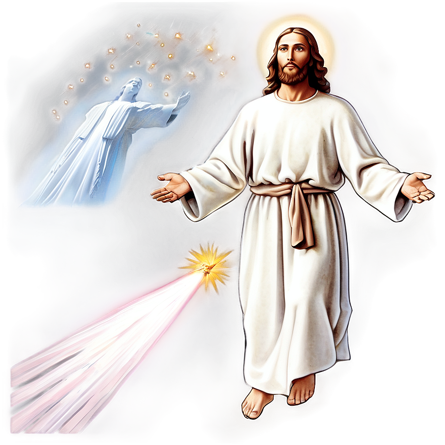 Ascension Of Jesus Png Qke7 PNG image