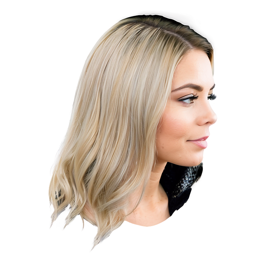 Ash Blond Hair Png 58 PNG image