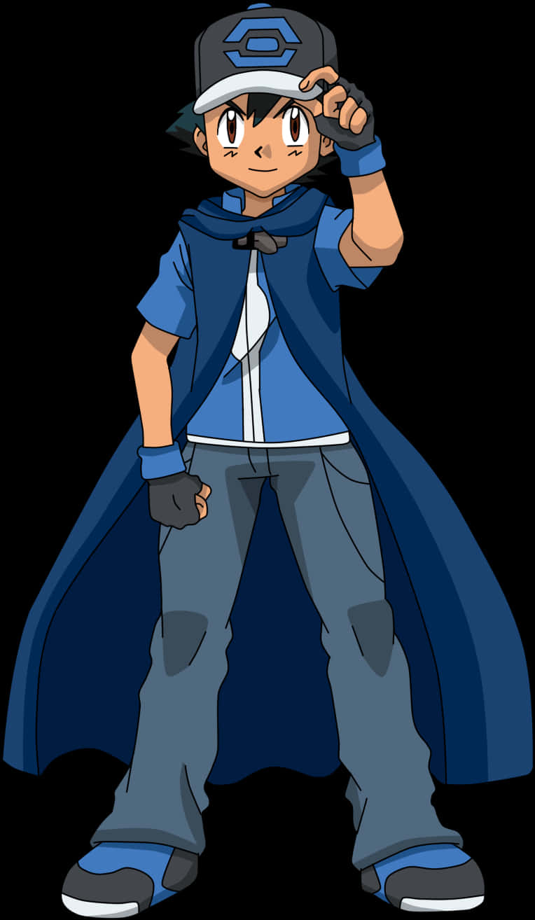 Ash Ketchum Pokemon Trainer PNG image