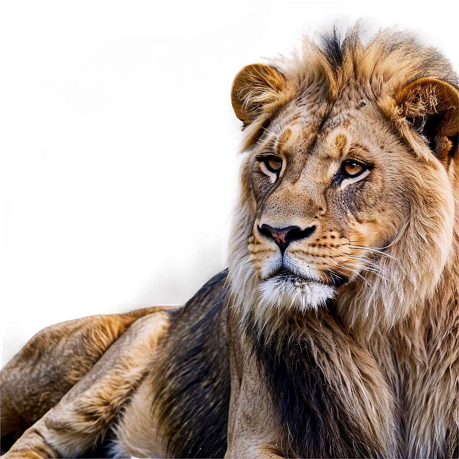 Asiatic Lion Endangered Png 90 PNG image