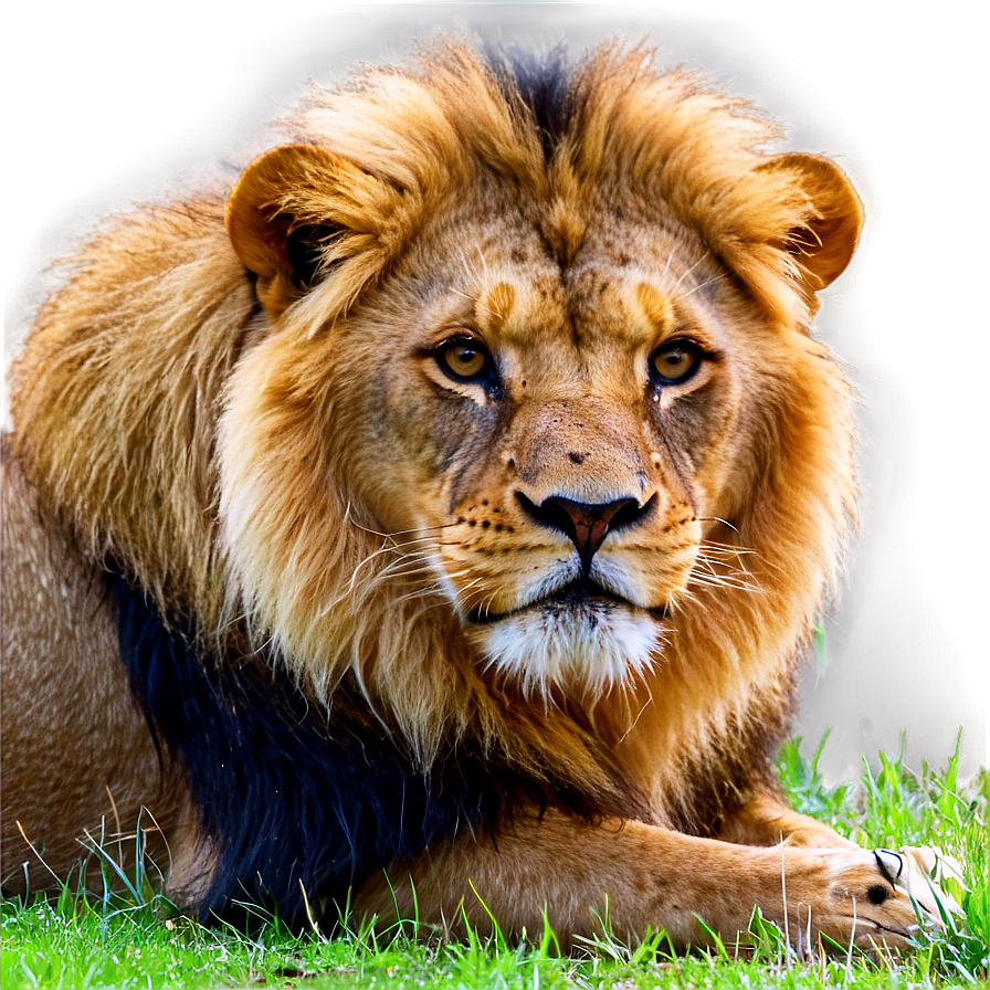 Asiatic Lion Endangered Png Ibu PNG image