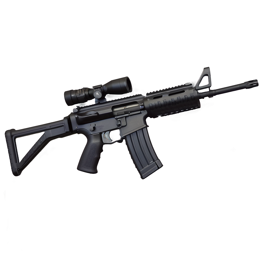 Assault Rifle Flash Png Kjj26 PNG image