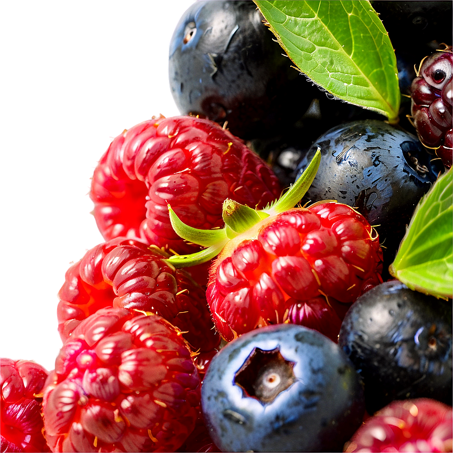 Assorted Berries Plate Png Qyu PNG image