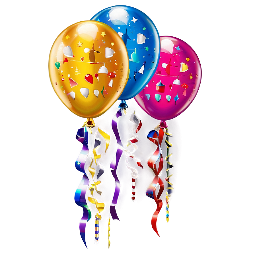 Assorted Birthday Balloon Png 63 PNG image